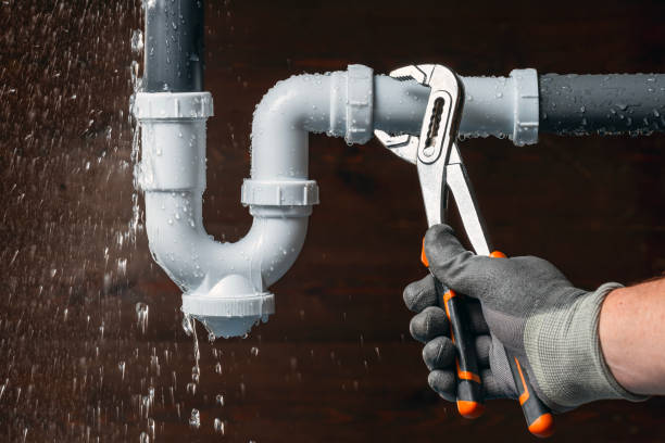 Professional Sewer Line Repair technician working in Canton, NC